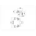 Смеситель для душа CEZARES OLIMP-DM-03/24-L