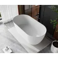 Ванна из искусственного камня Solid Surface CEZARES CZR-RELAX-150-75-57-SSB