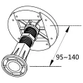 Комплект ножек для поддона из искусственного мрамора CEZARES TRAY-LEGS-AS-06